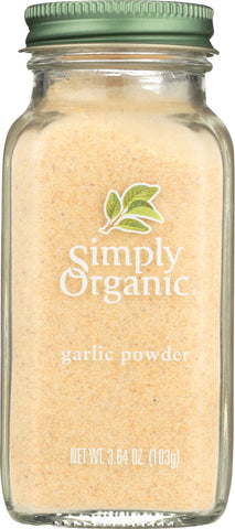 SIMPLY ORGANIC: Garlic Powder, 3.64 Oz