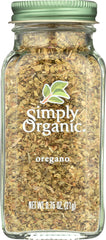 SIMPLY ORGANIC: Oregano, .75 Oz