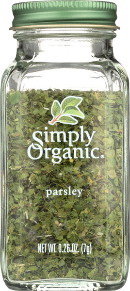 SIMPLY ORGANIC: Parsley Flakes Cut & Sifted, 0.26 Oz