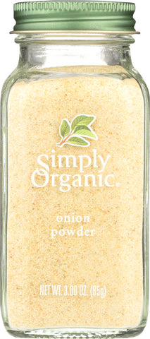 SIMPLY ORGANIC: Bottle Onion Powder Organic, 3 oz