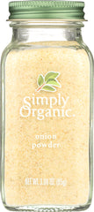 SIMPLY ORGANIC: Bottle Onion Powder Organic, 3 oz