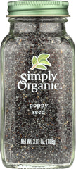 SIMPLY ORGANIC: BTL POPPY SEED ORG (3.810 OZ)