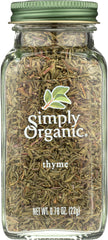 SIMPLY ORGANIC: Thyme Leaf Whole, 0.78 oz