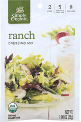 SIMPLY ORGANIC: MIX DRSSNG RANCH ORG (0.110 OZ)