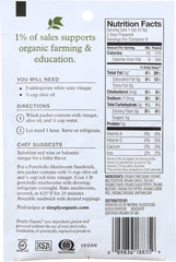 SIMPLY ORGANIC: Garlic Vinaigrette Dressing Mix, 1 oz