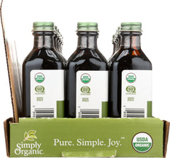 SIMPLY ORGANIC: Madagascar Pure Vanilla Extract 18 Count, 1 ds