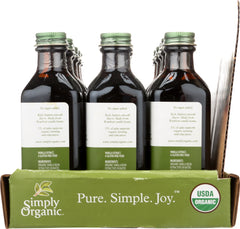 SIMPLY ORGANIC: Madagascar Pure Vanilla Extract 18 Count, 1 ds