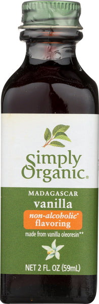 SIMPLY ORGANIC: Vanilla Flavoring, 2 oz