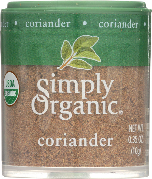 SIMPLY ORGANIC: Mini Coriander Seed Ground Organic, .35 oz