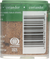 SIMPLY ORGANIC: Mini Coriander Seed Ground Organic, .35 oz