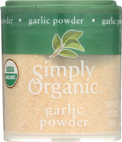 SIMPLY ORGANIC: Mini Garlic Powder, .92 oz