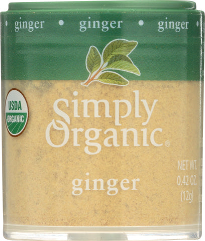 SIMPLY ORGANIC: Mini Ground Ginger, .42 oz