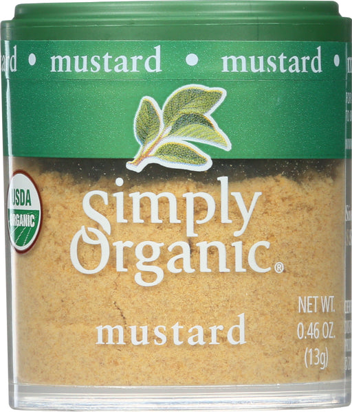 SIMPLY ORGANIC: Mini Mustard Seed Ground Organic, .46 oz