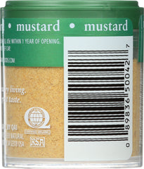 SIMPLY ORGANIC: Mini Mustard Seed Ground Organic, .46 oz