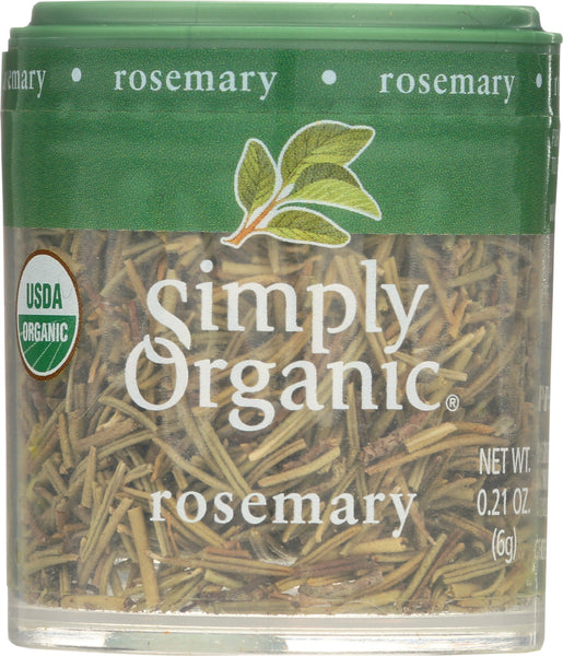 SIMPLY ORGANIC: Mini Rosemary Leaf Whole, 0.21 oz