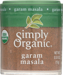 SIMPLY ORGANIC: Mini Garam Masala, .53 oz