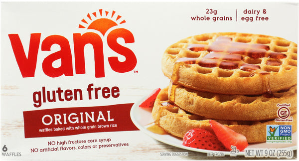 VANS: Gluten Free Waffles Totally Original, 9 oz