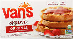 VAN'S: Gourmet Original Waffles Organic, 8 oz