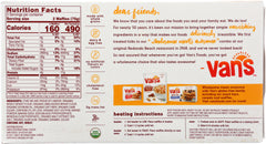 VAN'S: Gourmet Original Waffles Organic, 8 oz