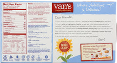 VAN'S: Gluten Free Waffles Blueberry, 9 oz