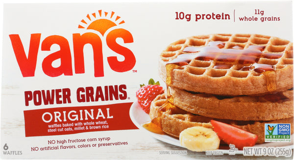 VAN'S: Power Grains Waffles, 9 oz