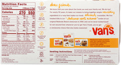 VAN'S: French Toast Sticks Cinnamon Wheat Gluten Free, 8.5 oz