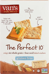 VANS: The Perfect 10 Gluten Free Crackers, 4 oz