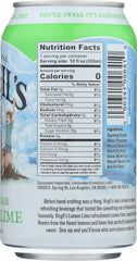 VIRGILS: Zero Sugar Soda Lemon Lime 6-12 fl oz, 72 fl oz