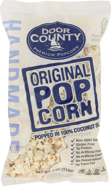 DOOR COUNTY POTATO CHIPS: Popcorn Original, 4 oz