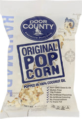 DOOR COUNTY POTATO CHIPS: Popcorn Original, 0.5 oz
