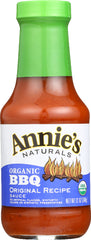 ANNIE'S NATURALS: Organic BBQ Sauce Original Recipe, 12 oz