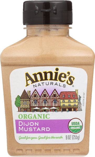 ANNIE'S NATURALS: Organic Dijon Mustard, 9 oz