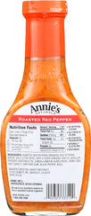 ANNIE'S NATURALS: Roasted Red Pepper Vinaigrette, 8 oz