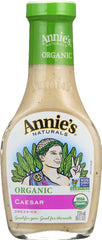 ANNIE'S NATURALS: Organic Caesar Dressing, 8 oz