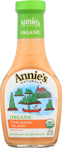 ANNIE'S NATURALS: Organic Thousand Island Dressing, 8 oz