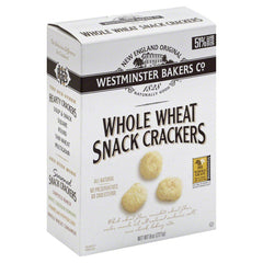 WESTMINSTER: Whole Wheat Snack Crackers, 8 oz