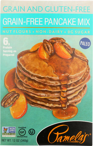 PAMELAS: Mix Pancake Grain Free, 12 oz