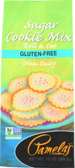 PAMELAS: Mix Gluten Free Cookie Sugar, 13 oz