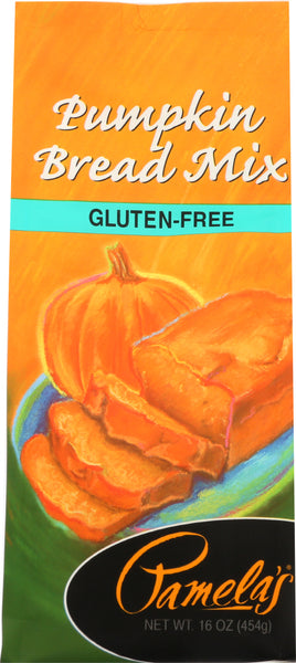 PAMELA'S: Pumpkin Bread Mix Gluten Free, 16 oz