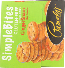 PAMELA'S PRODUCTS: Simplebites Ginger Mini Snapz, 7 oz