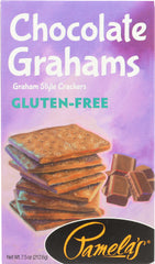 PAMELAS: Graham Gluten Free Chocolate Traditional, 7.5 oz