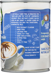 NATCHARM: COCONUT MILK EVAPORATED (12.200 OZ)