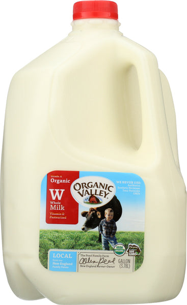 ORGANIC VALLEY: Milk Organic Whole, 1 ga