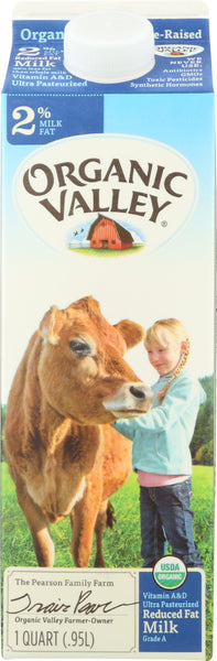 ORGANIC VALLEY: Ultra Milk 2% Reduced Fat, 32 oz