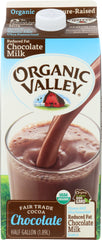 ORGANIC VALLEY: Reduced Fat 2% Chocolate Milk, 64 oz