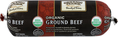 ORGANIC PRAIRIE: Organic Ground Beef Chub, 12 oz
