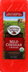 ORGANIC VALLEY: Mild Cheddar Cheese Organic, 2 lb