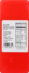 ORGANIC VALLEY: Mild Cheddar Cheese Organic, 2 lb