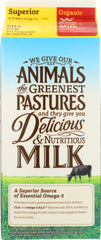 ORGANIC VALLEY: Whole Omega-3 Milk, 64 oz