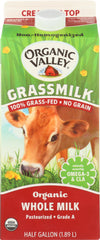ORGANIC VALLEY:  Whole Grassmilk, 64 oz